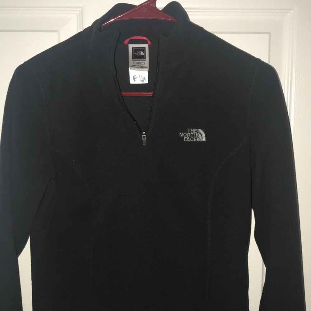 Youth boys North Face fleece zip up xs (6-7)
